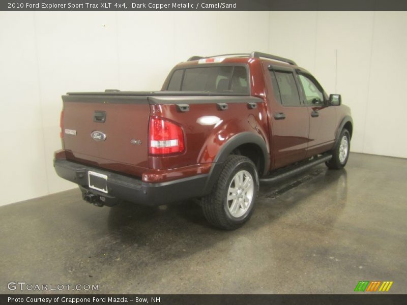 Dark Copper Metallic / Camel/Sand 2010 Ford Explorer Sport Trac XLT 4x4