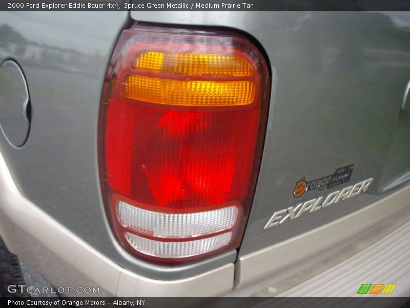 Spruce Green Metallic / Medium Prairie Tan 2000 Ford Explorer Eddie Bauer 4x4
