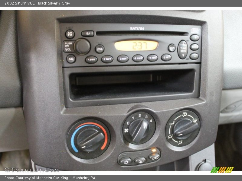 Controls of 2002 VUE 