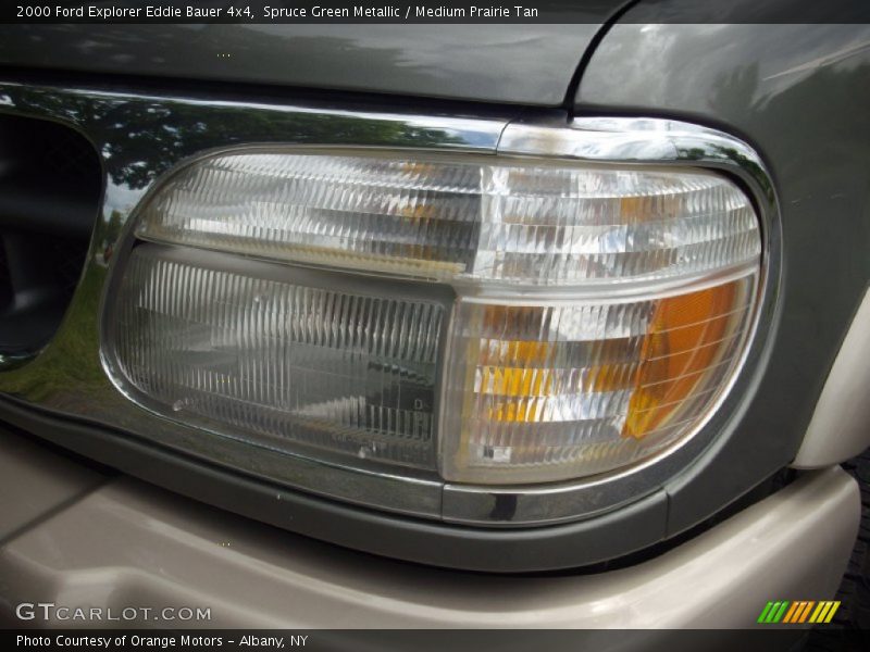 Spruce Green Metallic / Medium Prairie Tan 2000 Ford Explorer Eddie Bauer 4x4