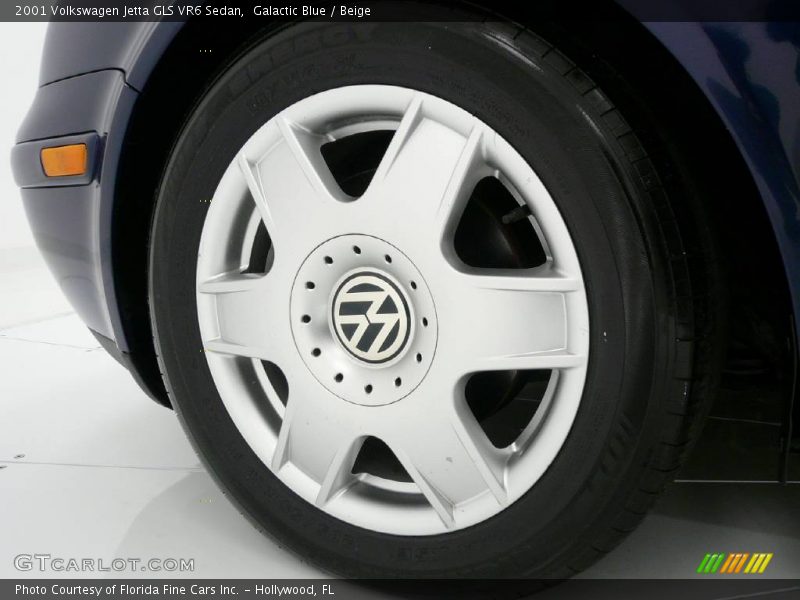 Galactic Blue / Beige 2001 Volkswagen Jetta GLS VR6 Sedan