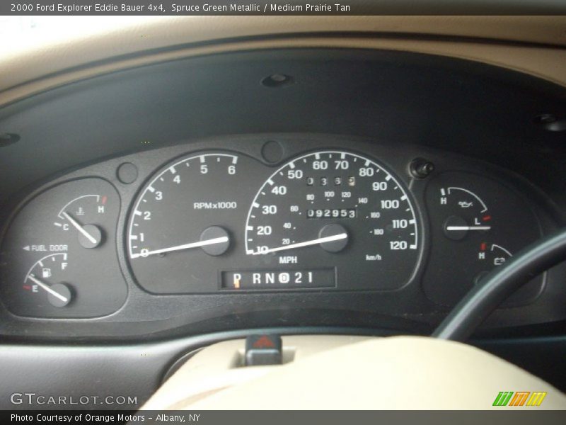  2000 Explorer Eddie Bauer 4x4 Eddie Bauer 4x4 Gauges