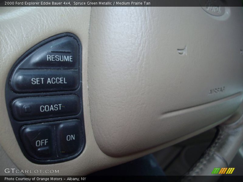 Spruce Green Metallic / Medium Prairie Tan 2000 Ford Explorer Eddie Bauer 4x4