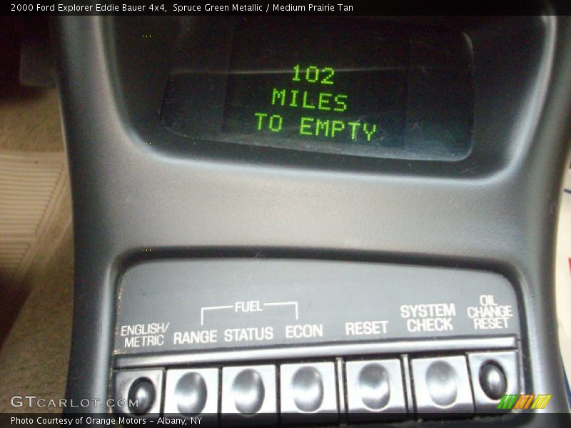 Spruce Green Metallic / Medium Prairie Tan 2000 Ford Explorer Eddie Bauer 4x4