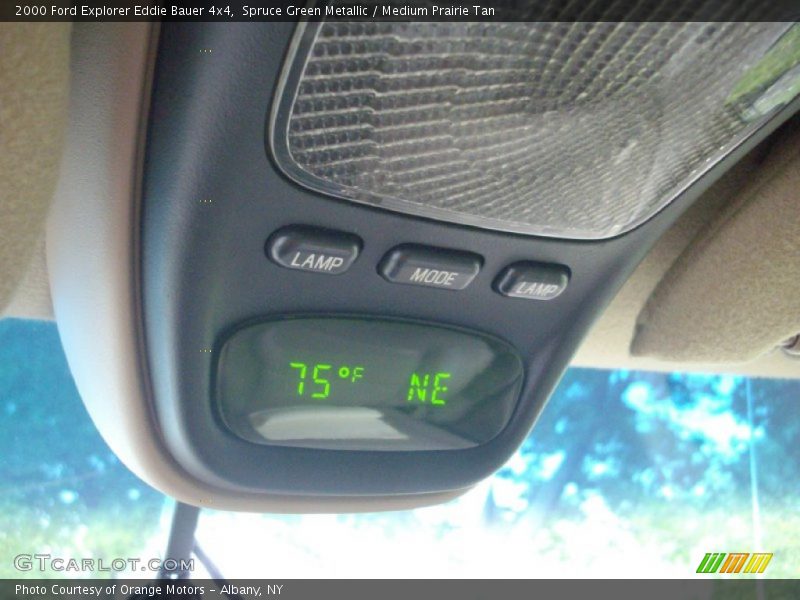 Spruce Green Metallic / Medium Prairie Tan 2000 Ford Explorer Eddie Bauer 4x4