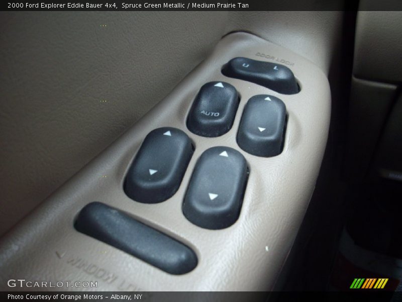 Spruce Green Metallic / Medium Prairie Tan 2000 Ford Explorer Eddie Bauer 4x4