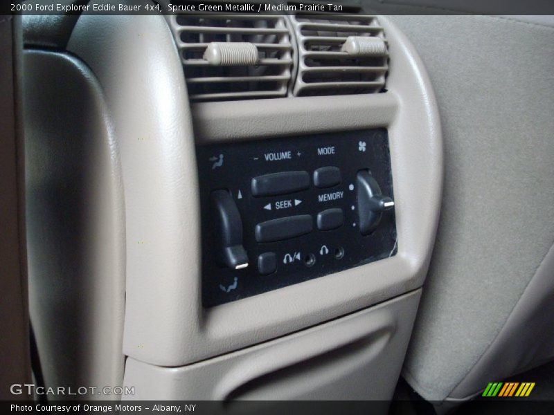 Spruce Green Metallic / Medium Prairie Tan 2000 Ford Explorer Eddie Bauer 4x4