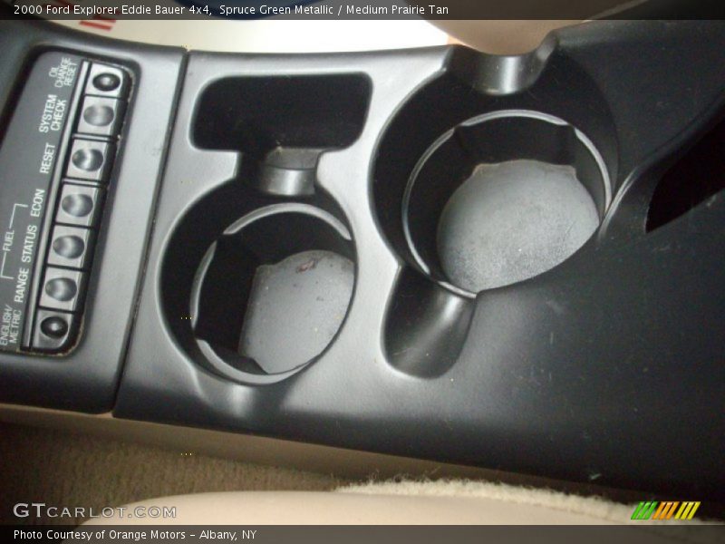 Spruce Green Metallic / Medium Prairie Tan 2000 Ford Explorer Eddie Bauer 4x4