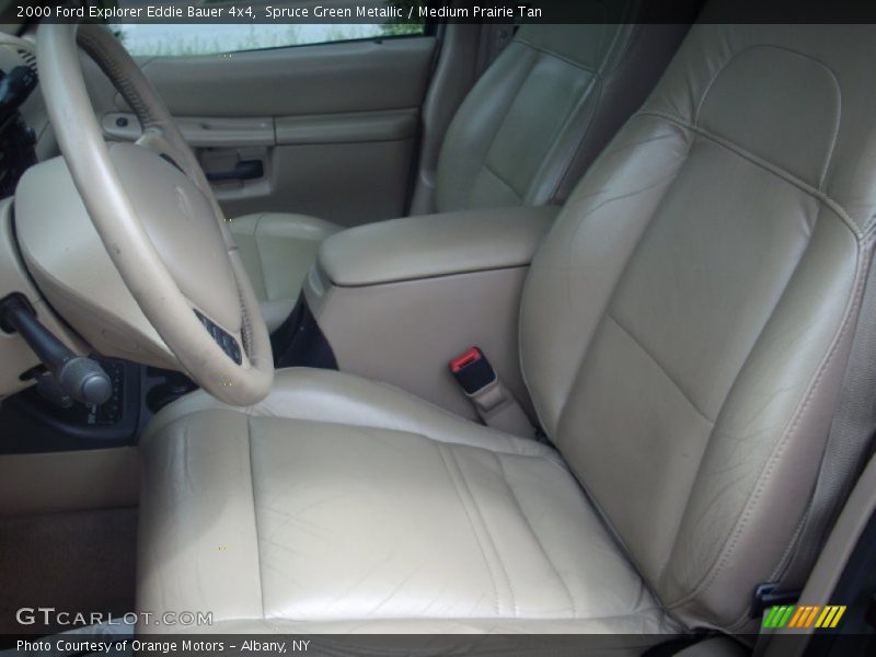 Spruce Green Metallic / Medium Prairie Tan 2000 Ford Explorer Eddie Bauer 4x4