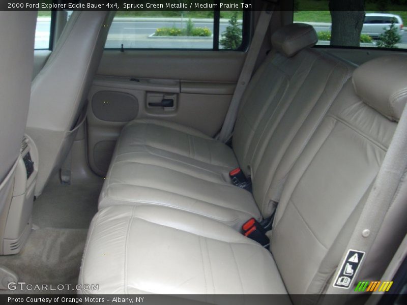 Spruce Green Metallic / Medium Prairie Tan 2000 Ford Explorer Eddie Bauer 4x4