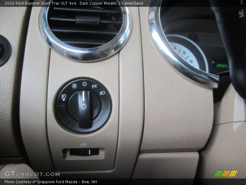 Dark Copper Metallic / Camel/Sand 2010 Ford Explorer Sport Trac XLT 4x4
