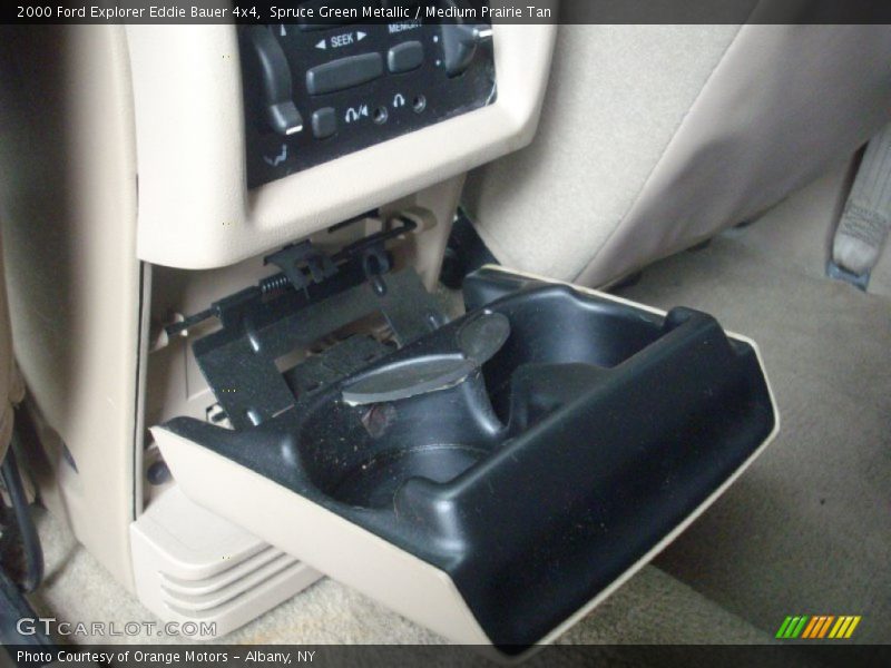 Spruce Green Metallic / Medium Prairie Tan 2000 Ford Explorer Eddie Bauer 4x4