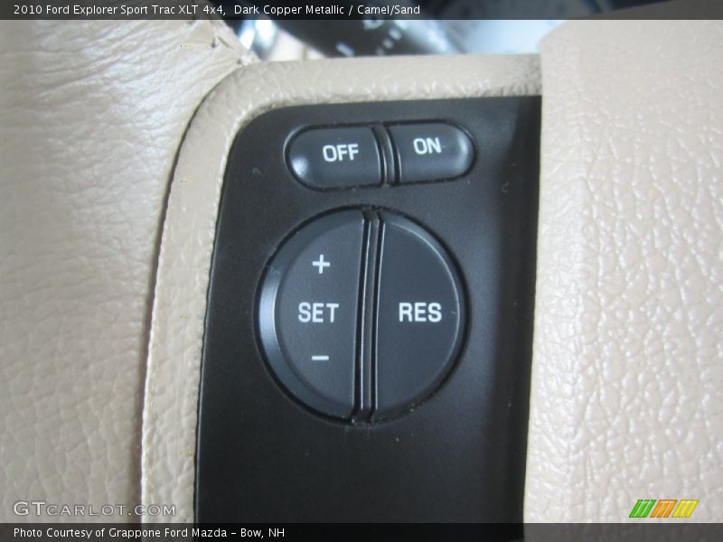 Controls of 2010 Explorer Sport Trac XLT 4x4