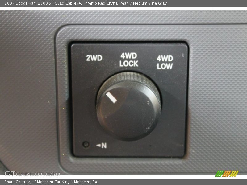 Inferno Red Crystal Pearl / Medium Slate Gray 2007 Dodge Ram 2500 ST Quad Cab 4x4