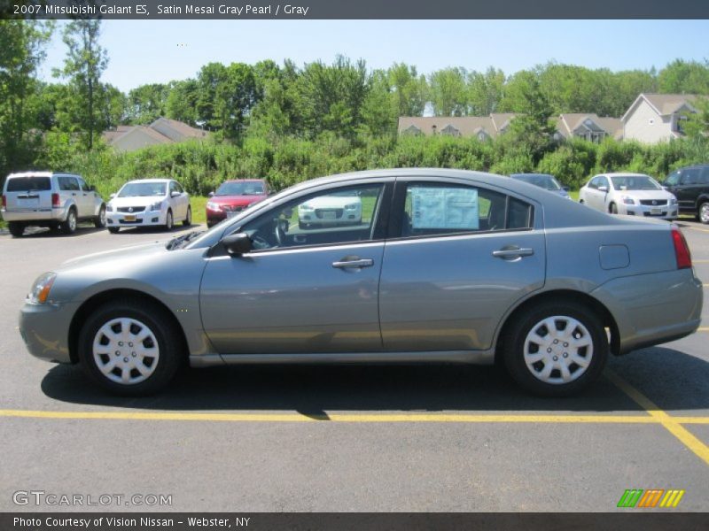 Satin Mesai Gray Pearl / Gray 2007 Mitsubishi Galant ES