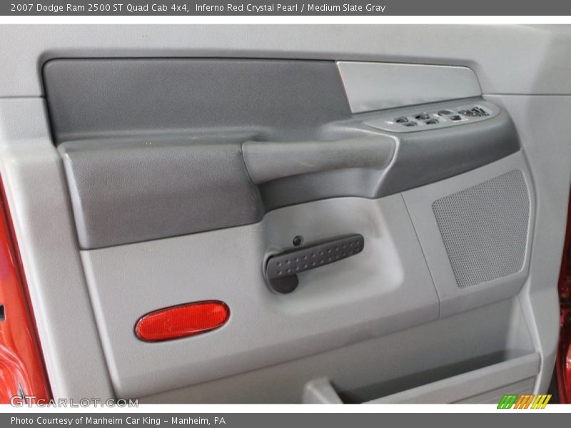 Inferno Red Crystal Pearl / Medium Slate Gray 2007 Dodge Ram 2500 ST Quad Cab 4x4