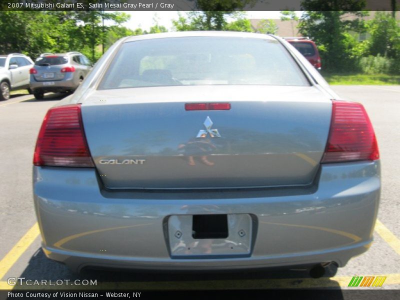 Satin Mesai Gray Pearl / Gray 2007 Mitsubishi Galant ES