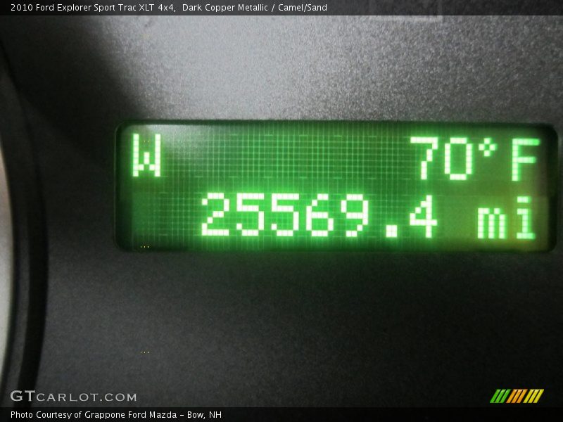 Dark Copper Metallic / Camel/Sand 2010 Ford Explorer Sport Trac XLT 4x4