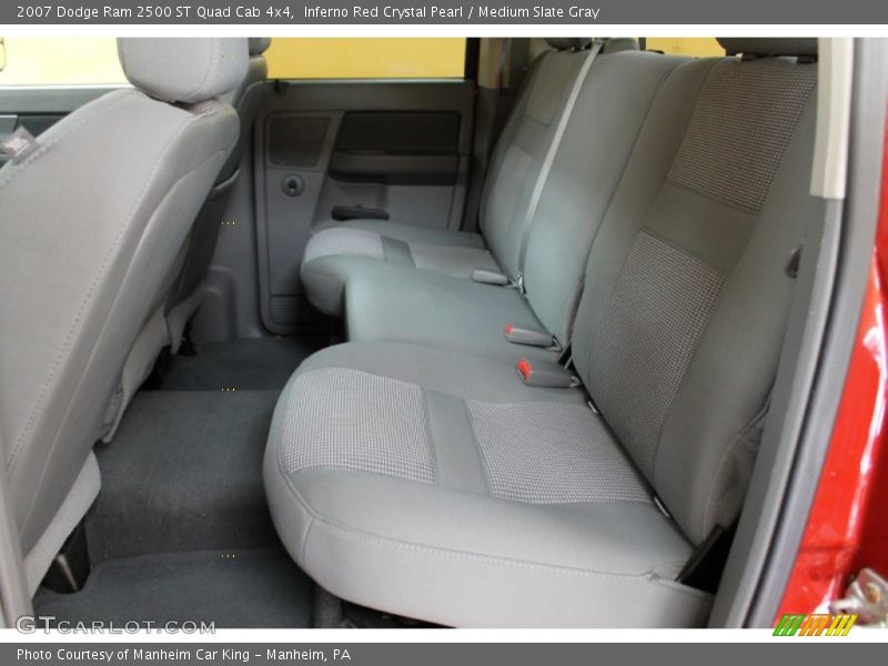 Inferno Red Crystal Pearl / Medium Slate Gray 2007 Dodge Ram 2500 ST Quad Cab 4x4