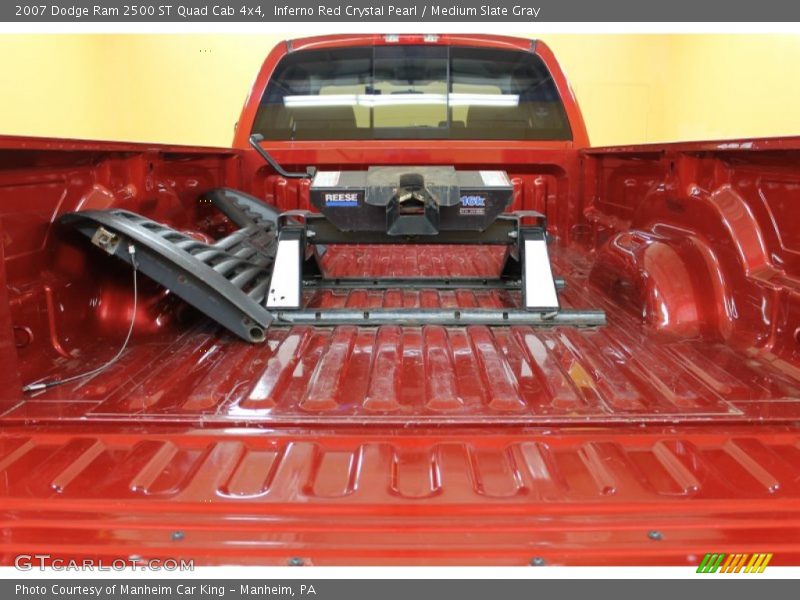 Inferno Red Crystal Pearl / Medium Slate Gray 2007 Dodge Ram 2500 ST Quad Cab 4x4