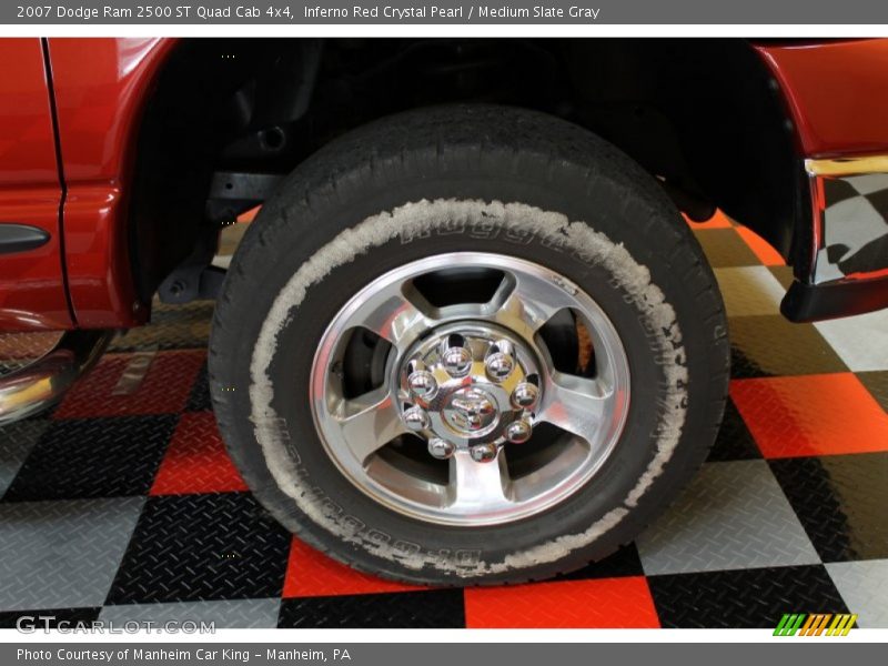 Inferno Red Crystal Pearl / Medium Slate Gray 2007 Dodge Ram 2500 ST Quad Cab 4x4