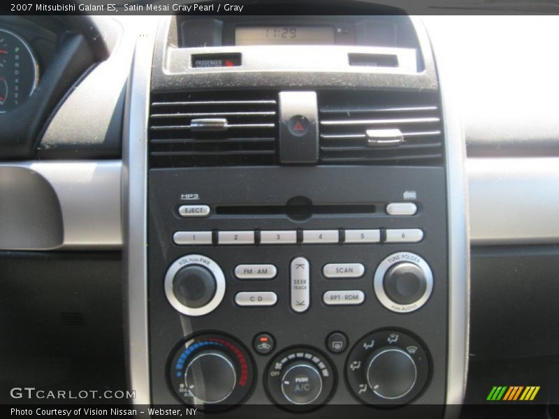 Satin Mesai Gray Pearl / Gray 2007 Mitsubishi Galant ES