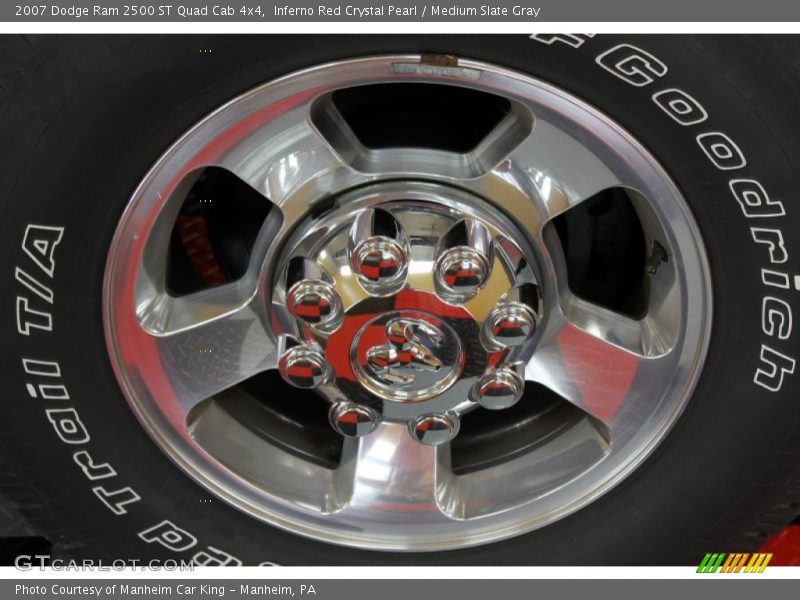 Inferno Red Crystal Pearl / Medium Slate Gray 2007 Dodge Ram 2500 ST Quad Cab 4x4