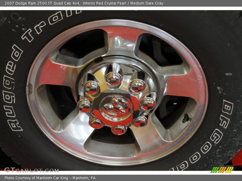 Inferno Red Crystal Pearl / Medium Slate Gray 2007 Dodge Ram 2500 ST Quad Cab 4x4