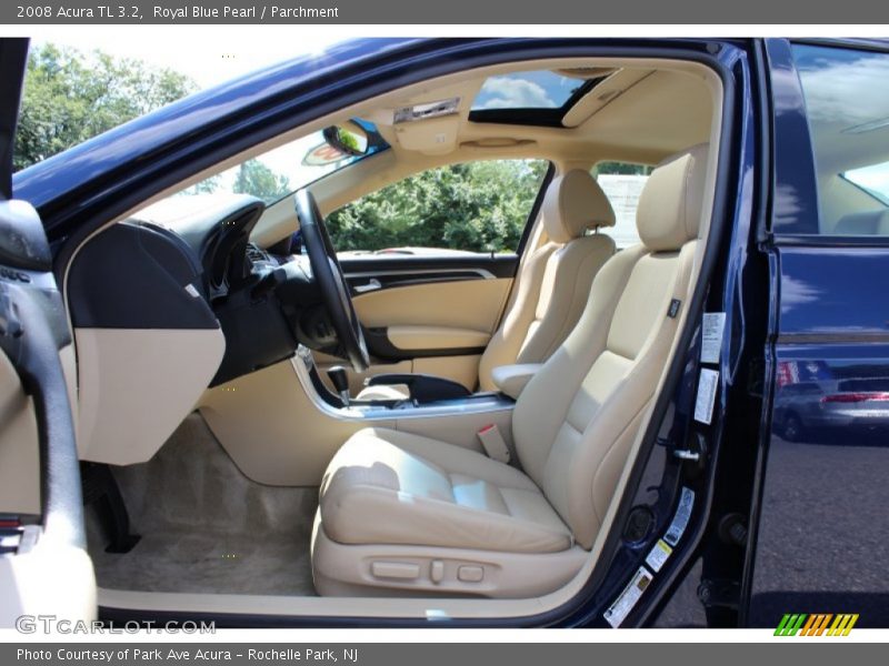 Royal Blue Pearl / Parchment 2008 Acura TL 3.2