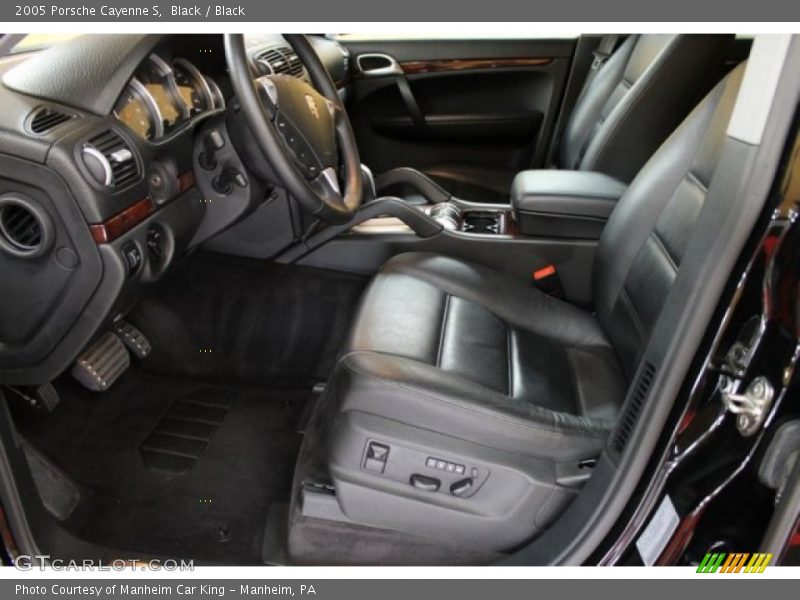Black / Black 2005 Porsche Cayenne S