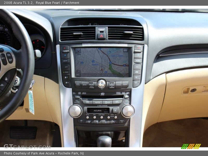 Royal Blue Pearl / Parchment 2008 Acura TL 3.2