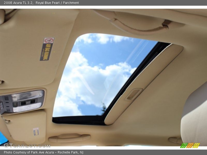 Royal Blue Pearl / Parchment 2008 Acura TL 3.2