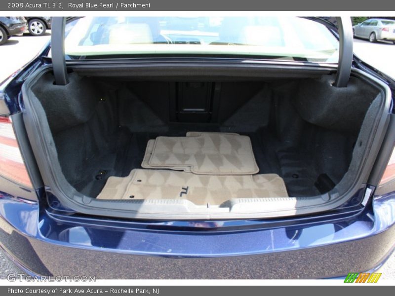 Royal Blue Pearl / Parchment 2008 Acura TL 3.2