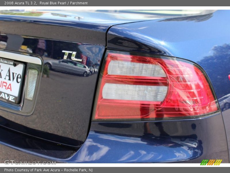 Royal Blue Pearl / Parchment 2008 Acura TL 3.2