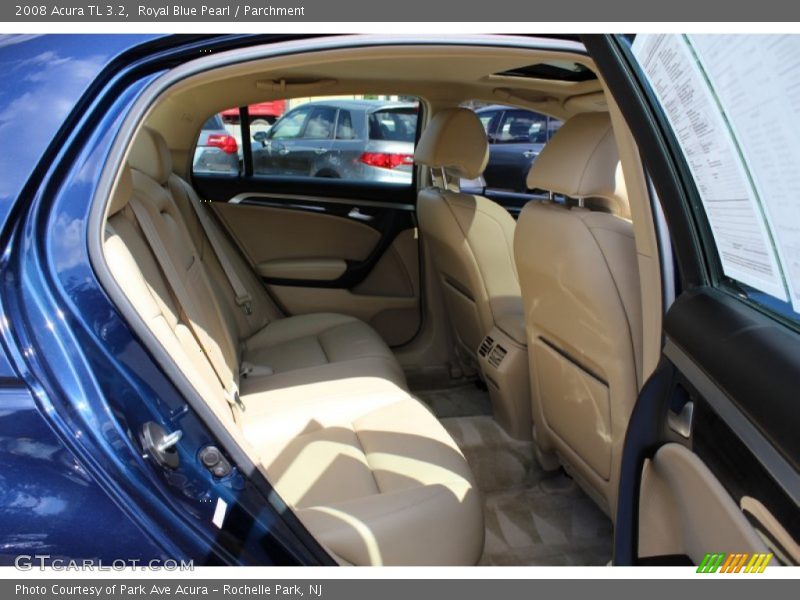 Royal Blue Pearl / Parchment 2008 Acura TL 3.2