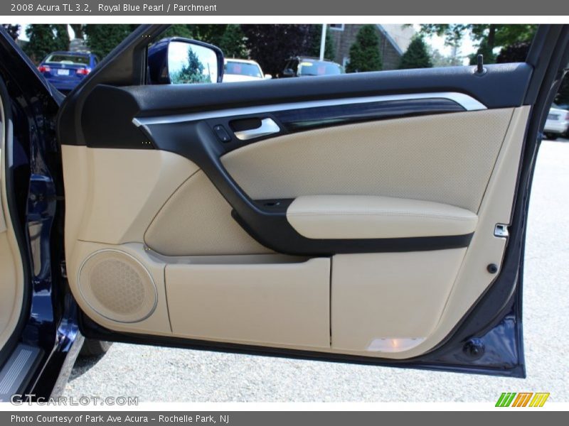 Royal Blue Pearl / Parchment 2008 Acura TL 3.2