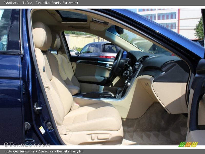 Royal Blue Pearl / Parchment 2008 Acura TL 3.2