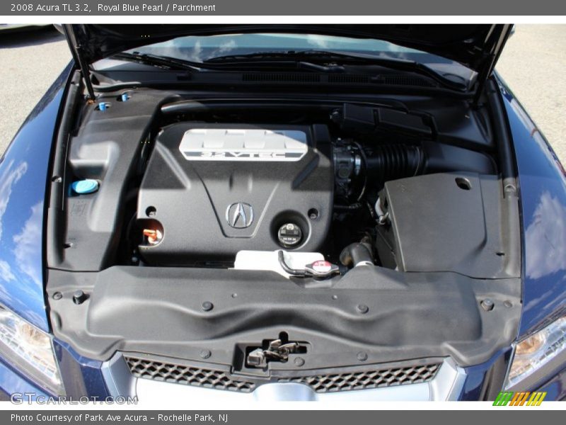 Royal Blue Pearl / Parchment 2008 Acura TL 3.2