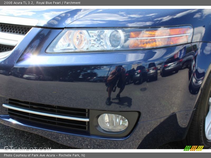 Royal Blue Pearl / Parchment 2008 Acura TL 3.2