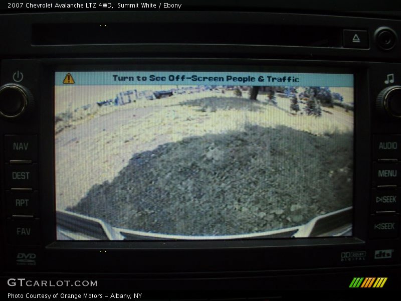 Summit White / Ebony 2007 Chevrolet Avalanche LTZ 4WD