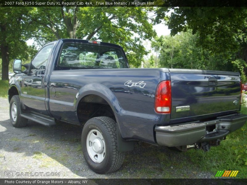 True Blue Metallic / Medium Flint 2007 Ford F350 Super Duty XL Regular Cab 4x4