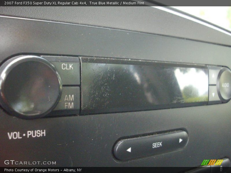 True Blue Metallic / Medium Flint 2007 Ford F350 Super Duty XL Regular Cab 4x4