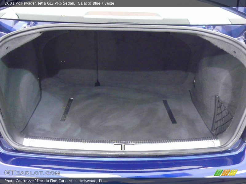 Galactic Blue / Beige 2001 Volkswagen Jetta GLS VR6 Sedan