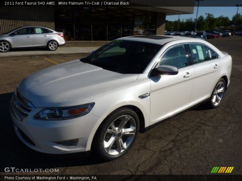 Front 3/4 View of 2011 Taurus SHO AWD