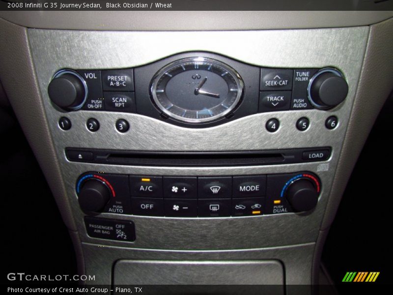 Black Obsidian / Wheat 2008 Infiniti G 35 Journey Sedan