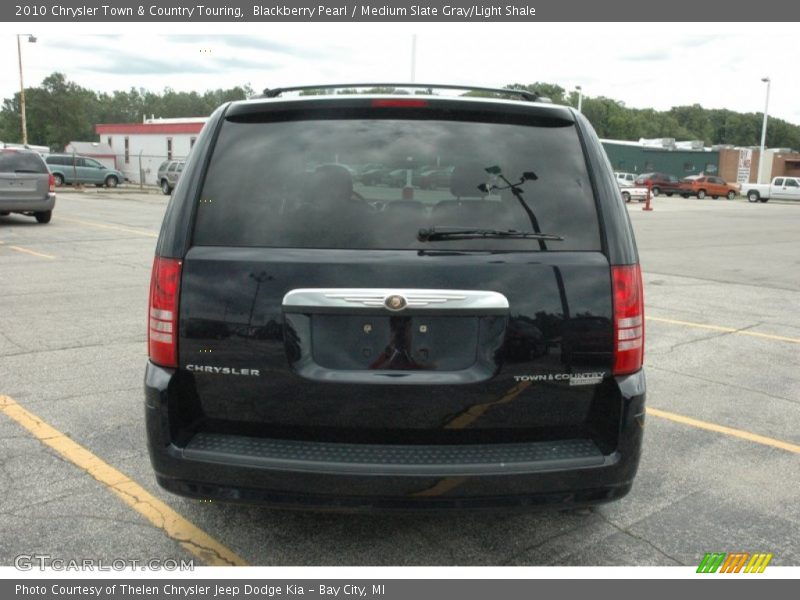 Blackberry Pearl / Medium Slate Gray/Light Shale 2010 Chrysler Town & Country Touring