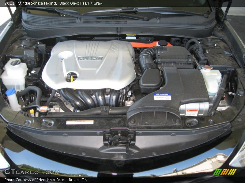  2011 Sonata Hybrid Engine - 2.4 Liter h DOHC 16-Valve D-CVVT 4 Cylinder Gasoline/Electric Hybrid