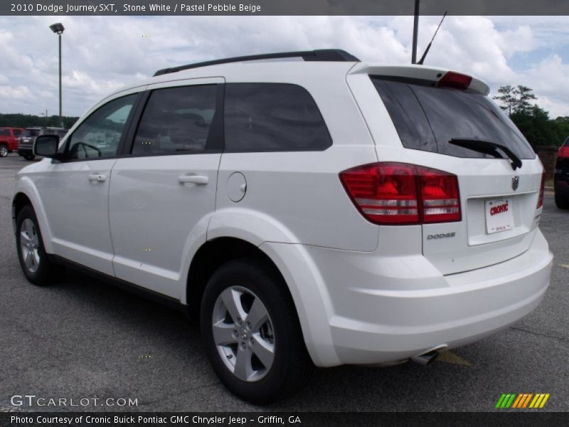 Stone White / Pastel Pebble Beige 2010 Dodge Journey SXT