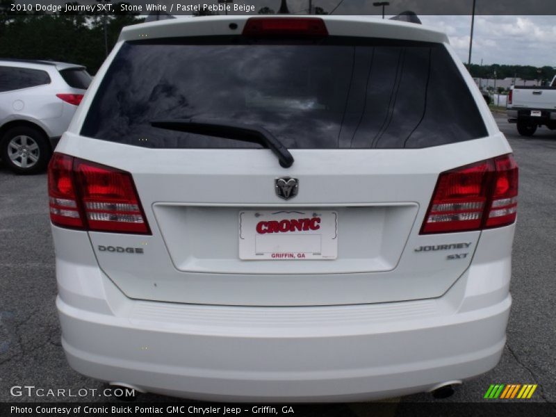 Stone White / Pastel Pebble Beige 2010 Dodge Journey SXT