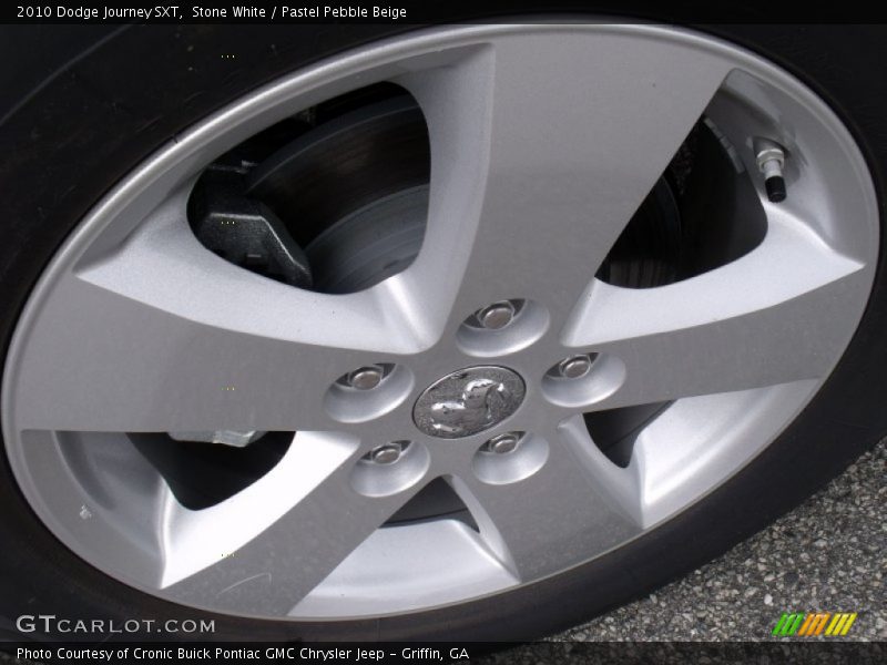 Stone White / Pastel Pebble Beige 2010 Dodge Journey SXT